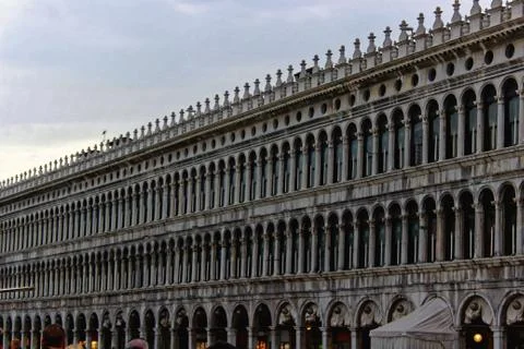 St Mark's Square Venice buildings Stock Photos