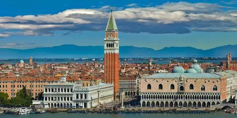 ST MARKS SQUARE, VENICE Stock Photos