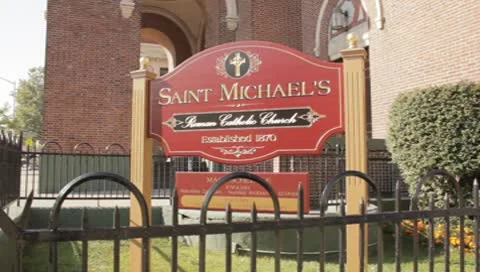 St. Michael's Church Stock Footage