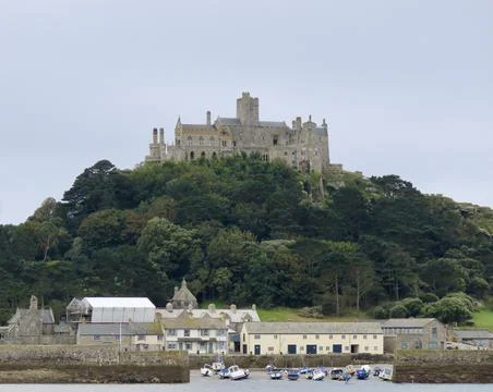 St Michael's Mount Cornwall Stock Photos