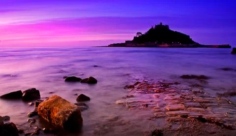 St michaels mount Stock Photos