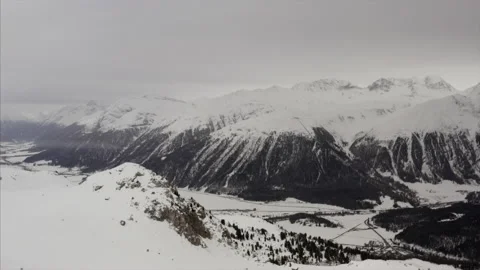 St. Moritz drone Stock-Footage 139005234
