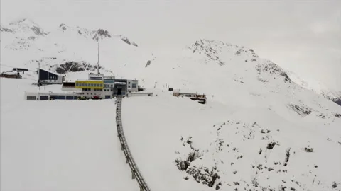 St. Moritz drone Stock-Footage 139006112