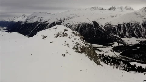 St Moritz Drone Footage Stock-Footage 139014120
