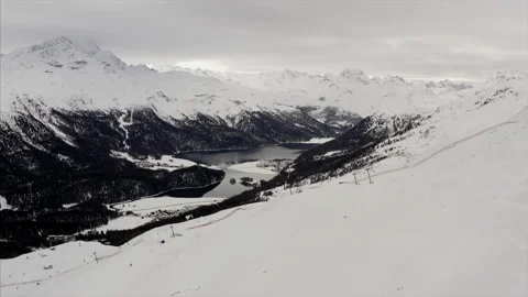 St Moritz Drone Footage Stock-Footage 139015396