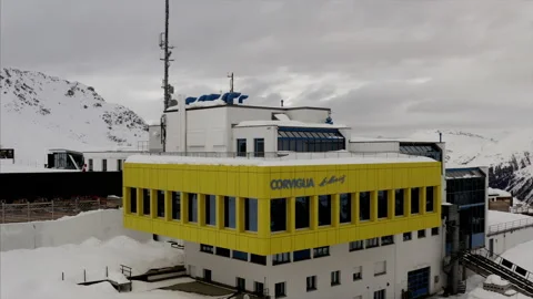 St Moritz Drone Footage Stock-Footage 139019037