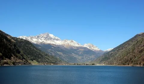 St moritz lake Stock Photos