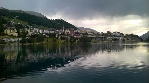 St. Moritz Schweiz Stock Photos