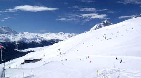 St. Moritz, Switzerland Mountain1 Stock Footage 48962575