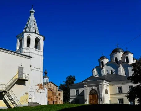 St. Nicholas Cathedral in Yaroslav Court Stock Photos