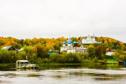 St. Nichola's Holy Trinity Monastery in Gorokhovets Stock Photos