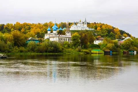 St. Nichola's Holy Trinity Monastery in Gorokhovets Stock Photos