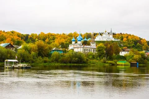 St. Nichola's Holy Trinity Monastery in Gorokhovets Stock Photos