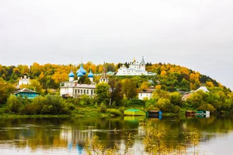 St. Nichola's Holy Trinity Monastery in Gorokhovets Stock Photos