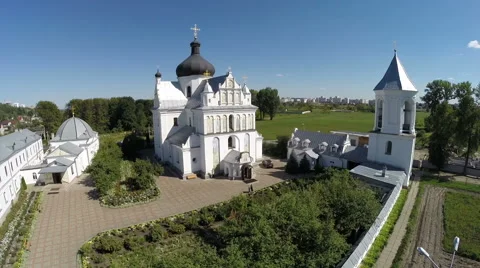 St. Nicholas Monastery Complex Stock Footage 59852951
