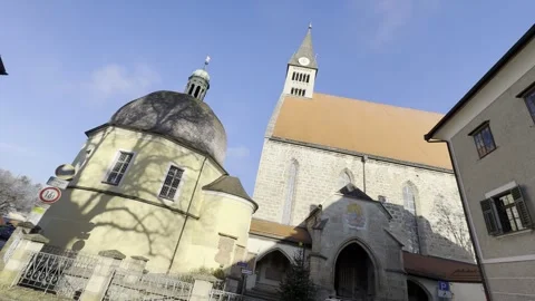 St. Nikolaus Kirche Stock Footage 296995555