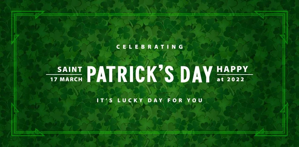 St. paddys day pattern Stock Illustration