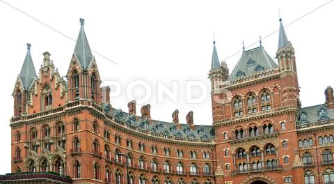 St. pancras railway station Stock Photos