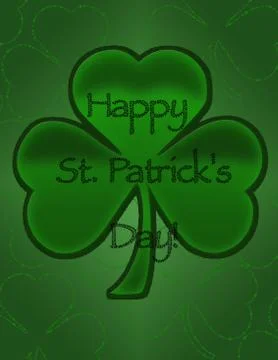 St pat clover Stock Illustration