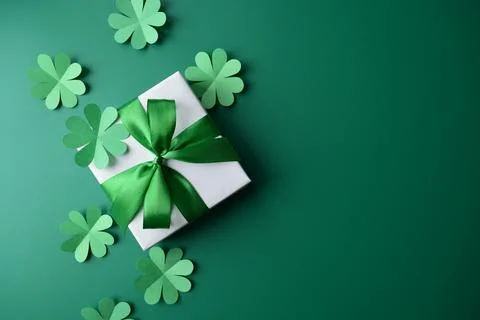 St. Patrick day background Stock Photos