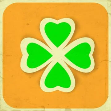 St. patrick day card Stock Illustration
