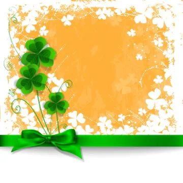 St. patrick day card Stock Illustration