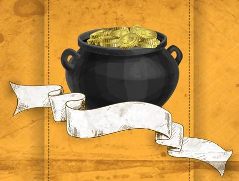 St. patrick day card Illustrazione stock