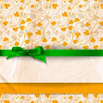 St. patrick day card Stock Illustration