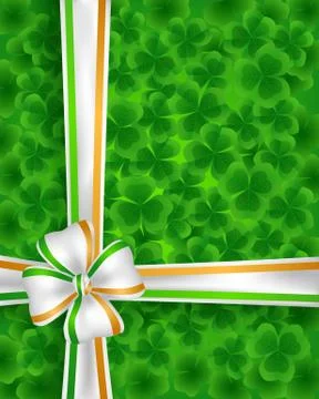 St. patrick day card Stock Illustration