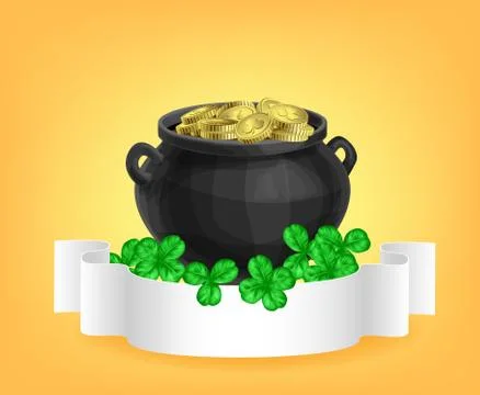 St. patrick day card Stock Illustration