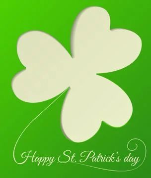 St. patrick day card Stock Illustration