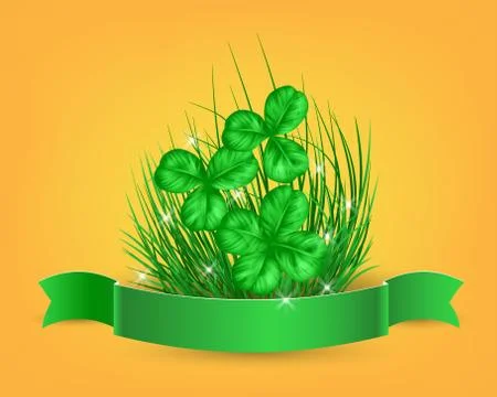 St. patrick  day card Stock Illustration