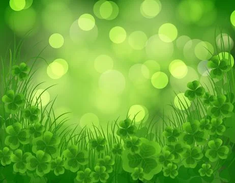 St. patrick day card Stock Illustration