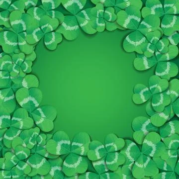 St. Patrick day card Stock Illustration