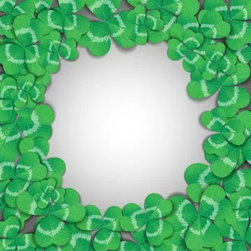 St. Patrick day card Stock Illustration