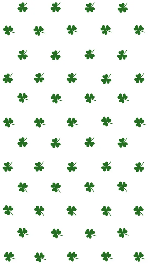 St Patrick Day Green Clover Seamless Pattern Stock Footage 331935581