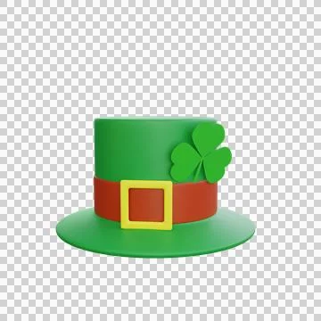 St patrick day hat icon Stock Illustration