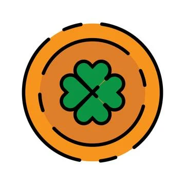 St patrick day icon vector Stock Illustration