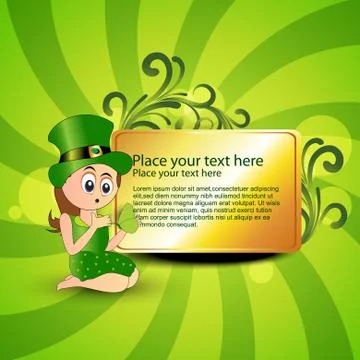 St. patrick day Stock Illustration