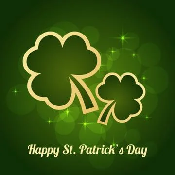 St patrick day Stock Illustration
