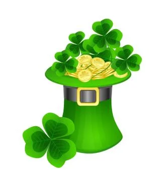 St. patrick  hat Stock Illustration