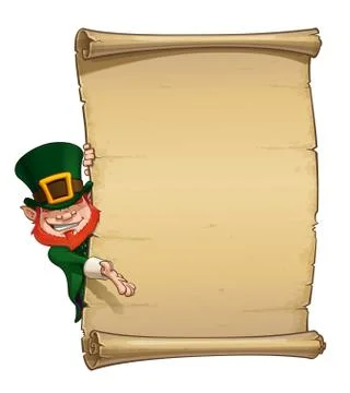 St Patrick Papyrus. Stock Illustration