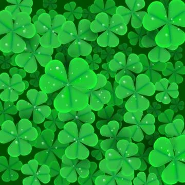 St. Patrick s day background. Illustrazione stock