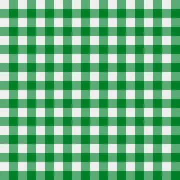 St. Patrick s day plaid seamless pattern. Green white tartan background. Sain Stock Illustration