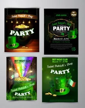 St. Patrick s Day poster. Vector illustration Stock Illustration
