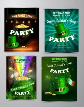 St. Patrick s Day poster. Vector illustration Stock Illustration
