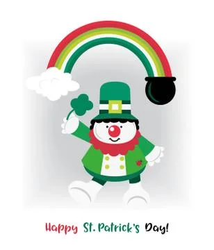 St Patrick s day poster Stock Illustration