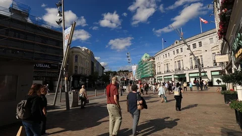 St. Patrick Street Cork Stock-Footage 94834127
