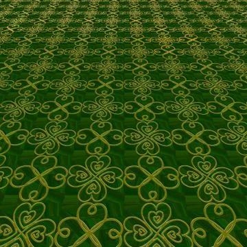 St. Patrick's Background Stock-Illustration
