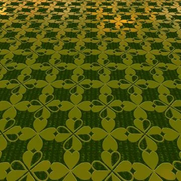 St. Patrick's Background Stock Illustration